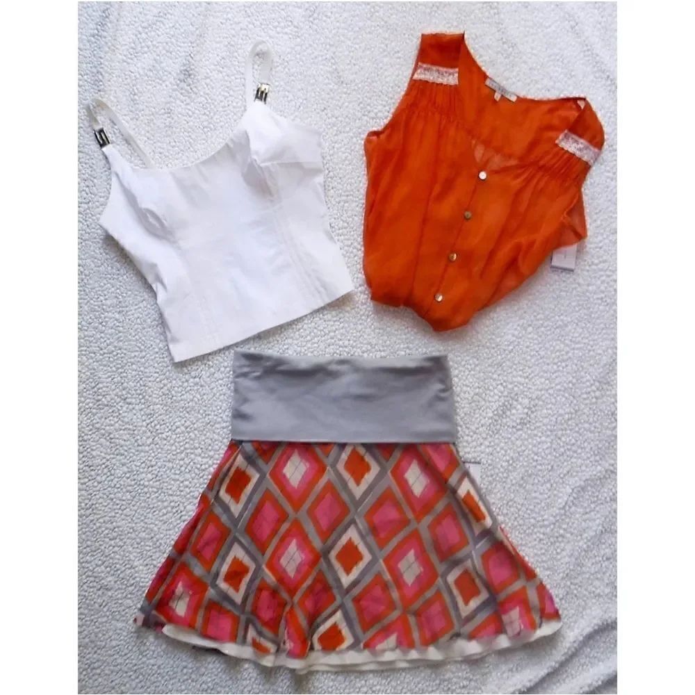 BCBGirls skirt and 2 tops  bundle